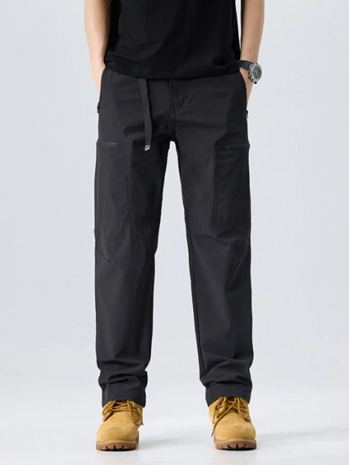 Men's Full Size Multi-Pocket Cargo Utility Pants Plus Size