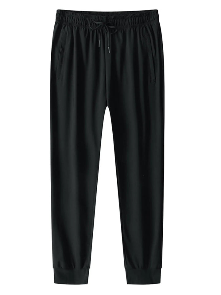 Men's Plus Size Drawstring Wide Leg Pants