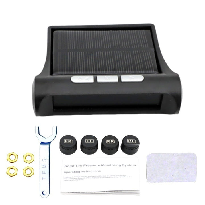 Solar-powered Wireless Tire Pressure Monitor