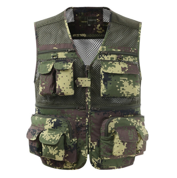 Multi-pocket Men's Professional Photography Vest