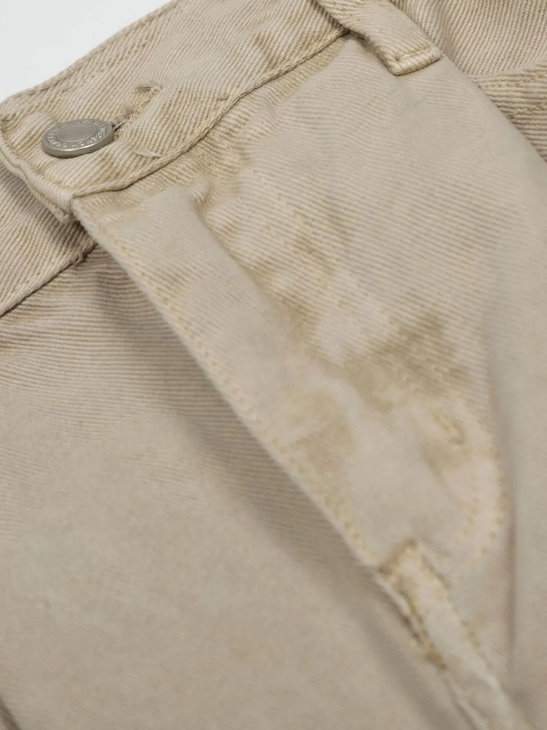 Men's Vintage Washed Wide Leg Jeans