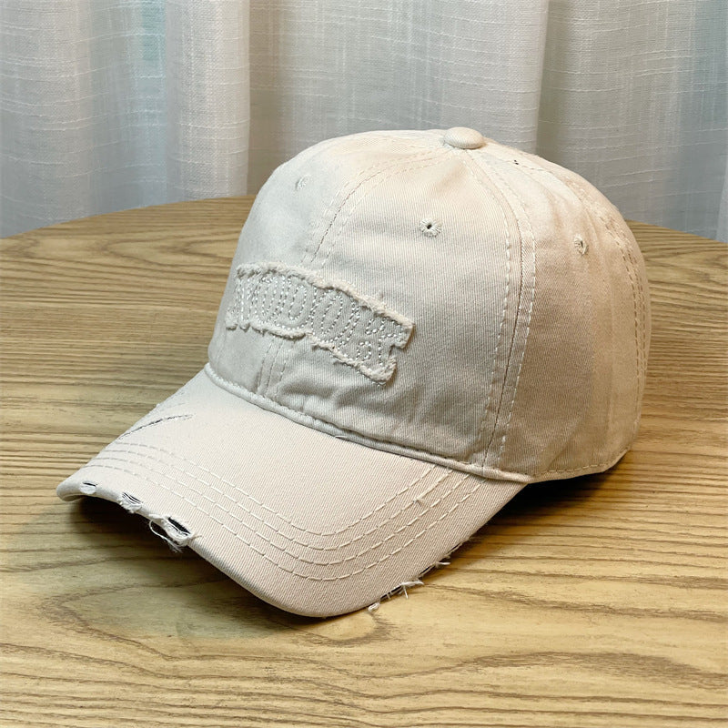 Cotton Sparkling Style Big Boss Baseball Hat