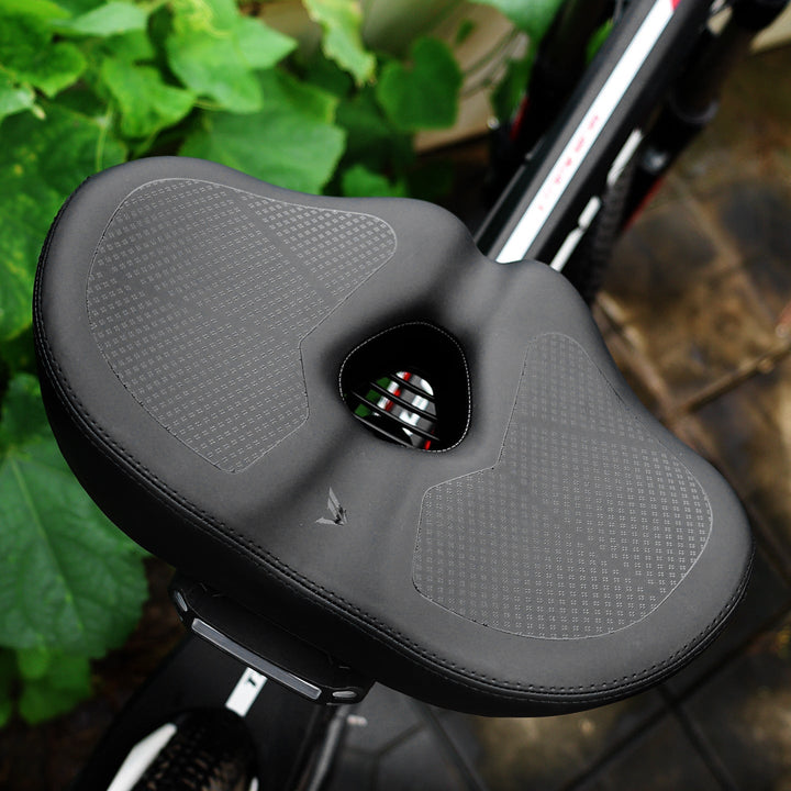 Mountain Bike Shaped 412 Folding Bike Seat Cushion Thickened Waterproof Scooter Saddle