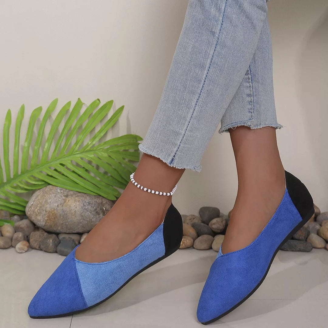 Point Toe Flats Slip-Ons