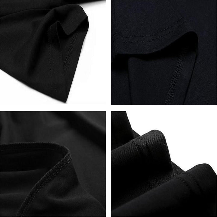 Mens European-size Cotton T-shirt