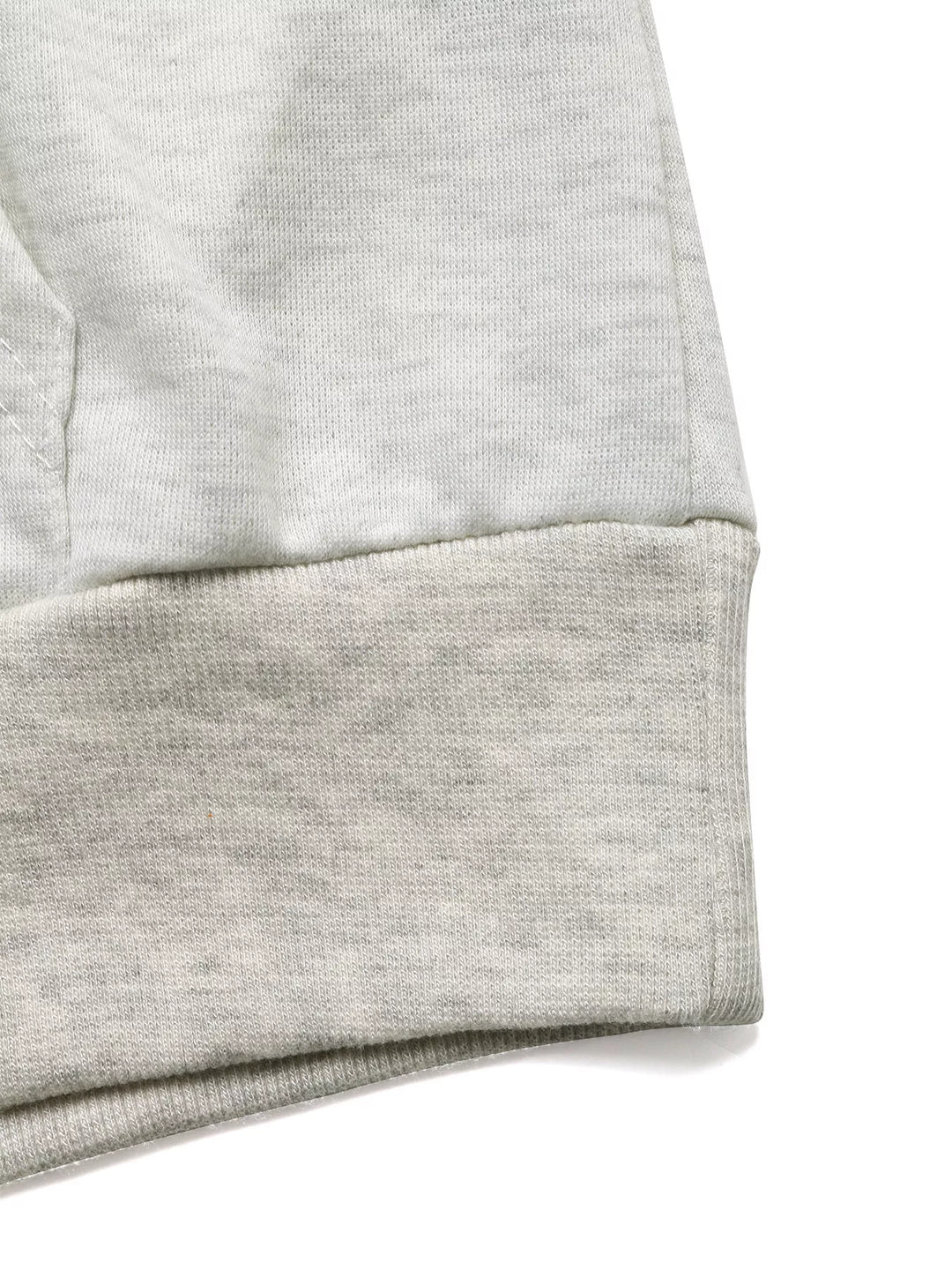 Contrast Trim Drawstring Hoodie with Kangaroo Pocket