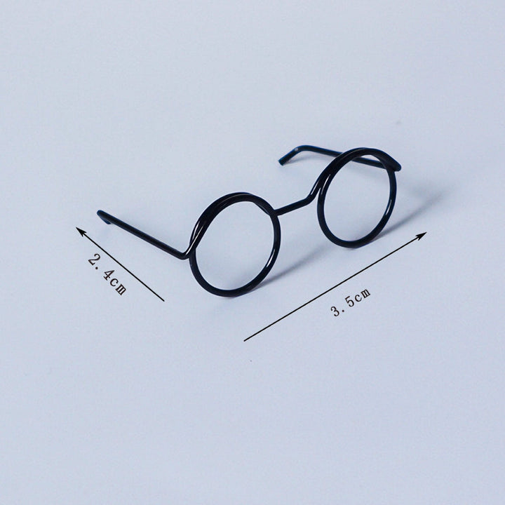 Mini Glasses Frame Twist Stick Puppy Doll Special