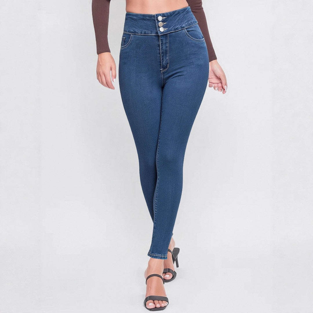 Womens Figure-flattering Stretchy Slimming Pants