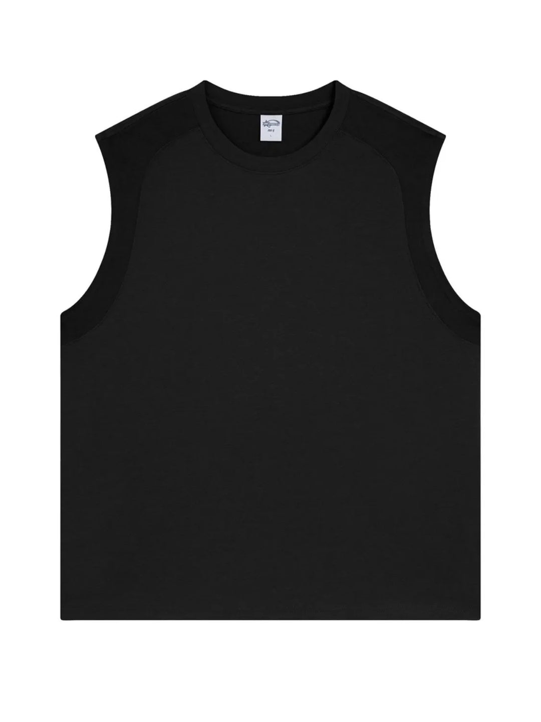 Men's Solid Color Round Neck Tank