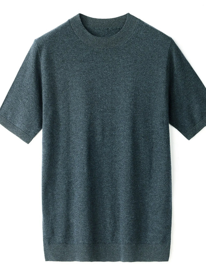 Men's Plus Size Round Neck Short Sleeve Top