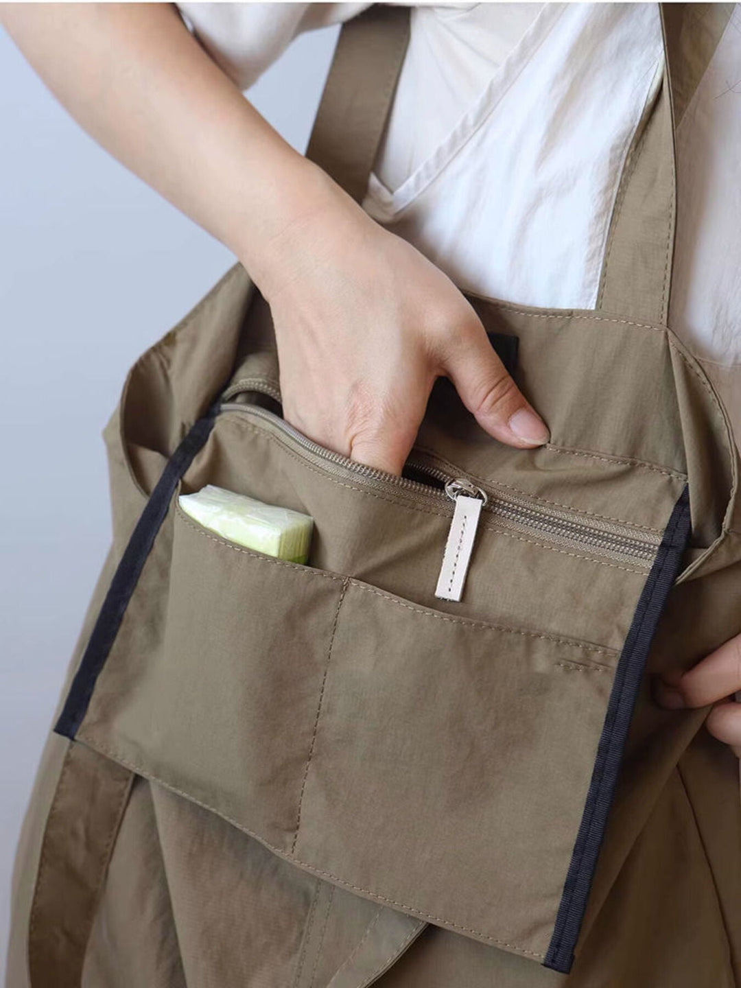 Casual Lightweight Nylon Shoulder Bag