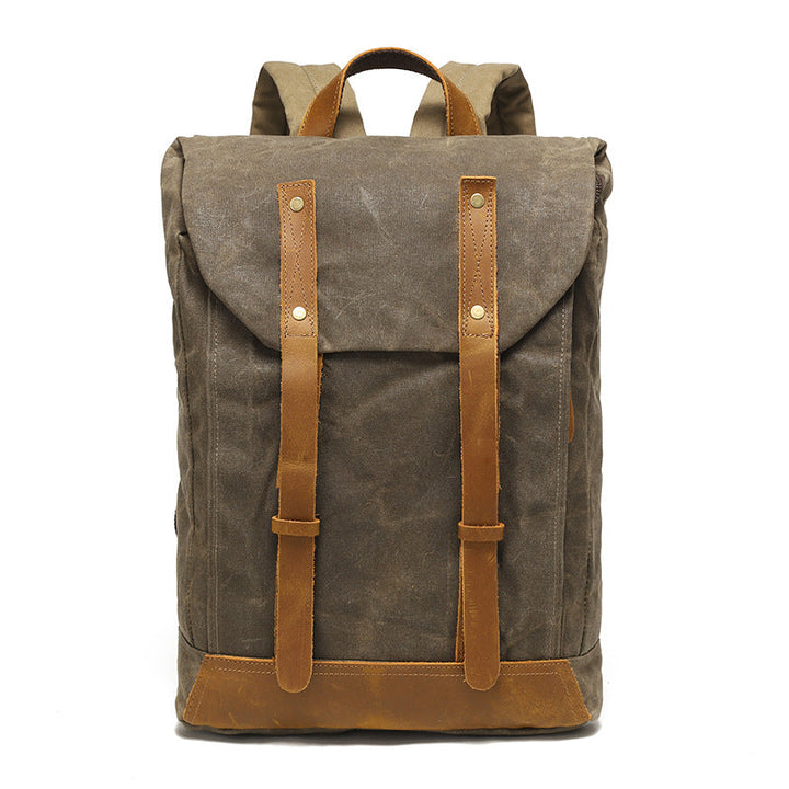 Outdoor Canvas Waterproof Sports Travel Backpack