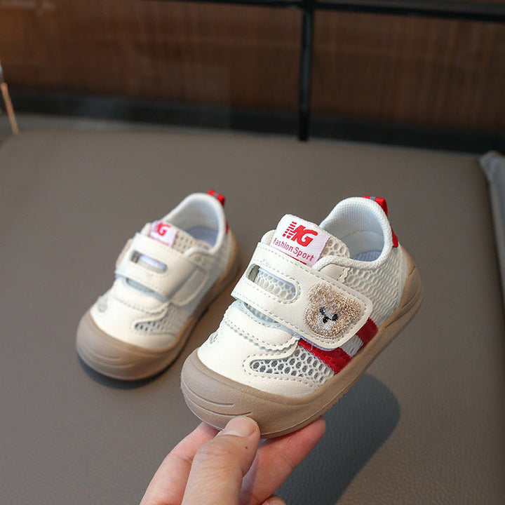 Children's Breathable Mesh Shoes Men's And Women's Soft Bottom Casual