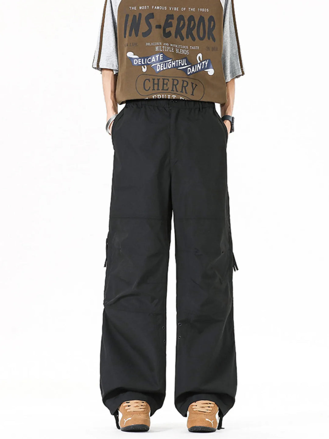 Men's Full Size Loose Fit Cargo Pants Plus Size