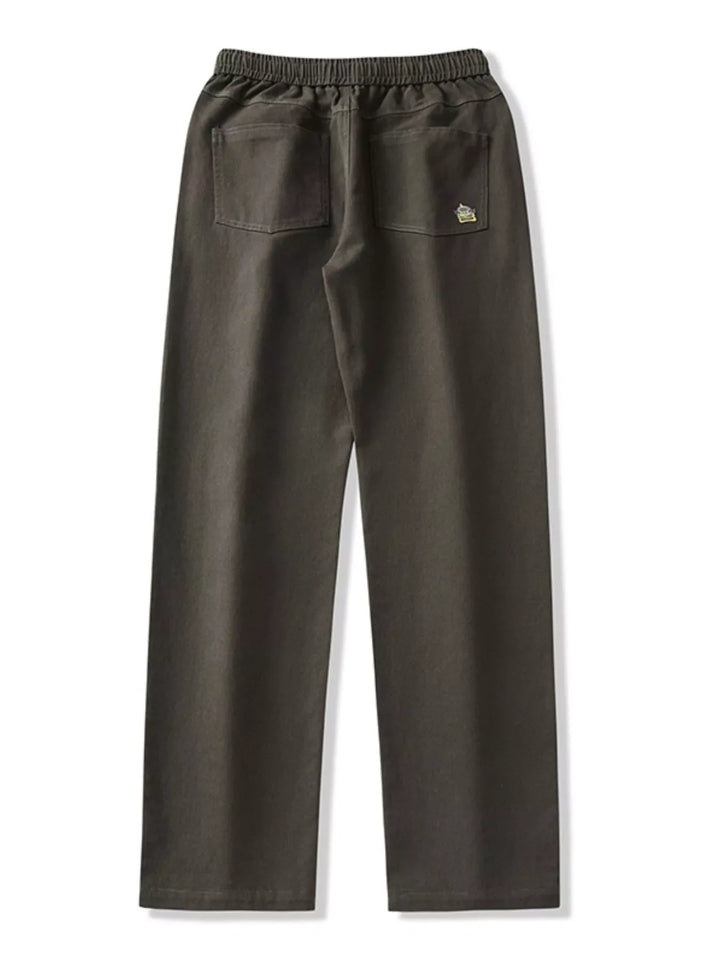 Men's Full Size Casual Loose-Fit Drawstring Pants Plus Size