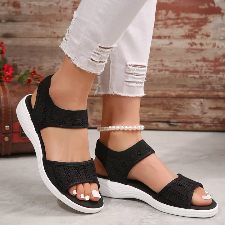 Open Toe Mesh Sandals