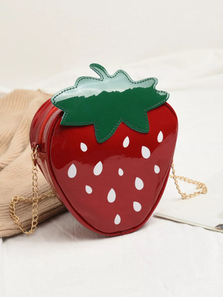 Strawberry Shaped Crossbody Bag