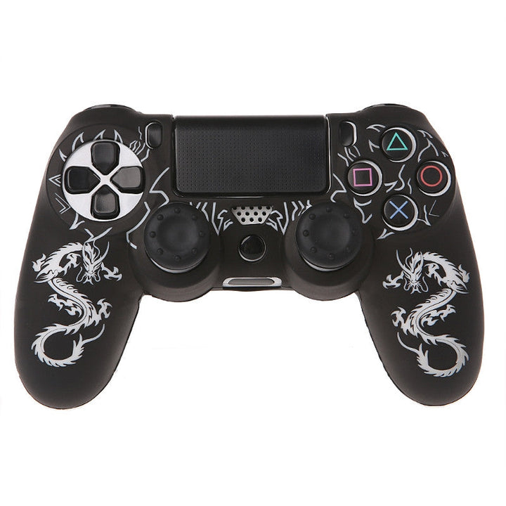 Laser Camouflage Silicone Rubber Sleeve Dragon Pattern Protective Sleeve