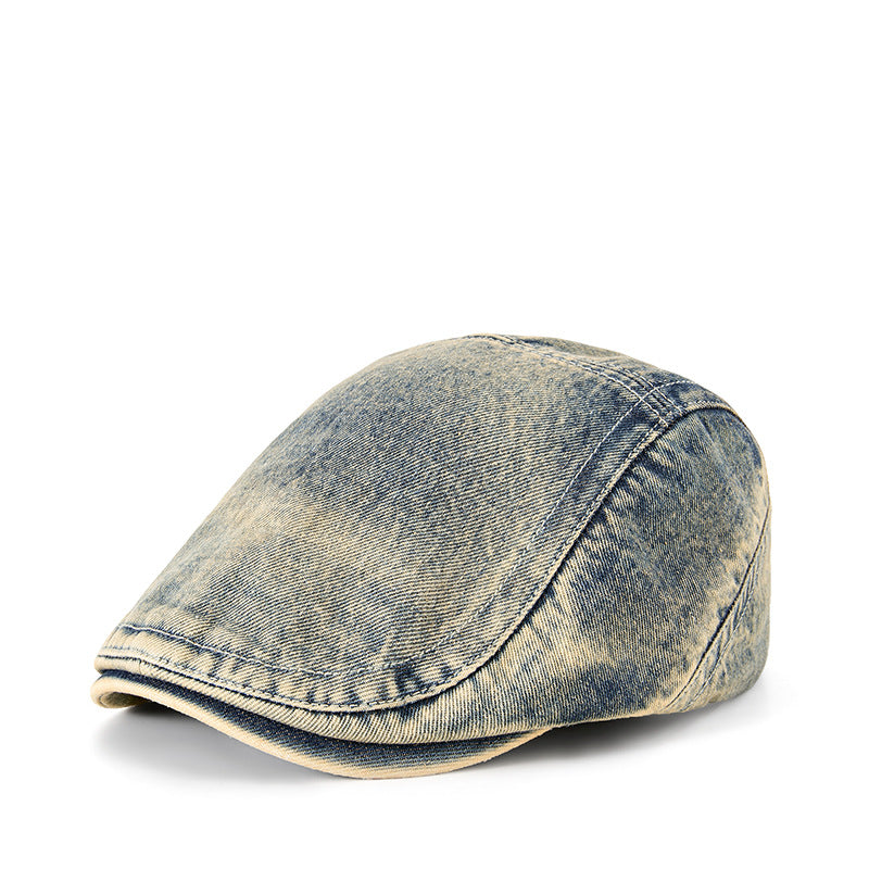 Spring Style Men's Denim Advance Hats South Korea Trend