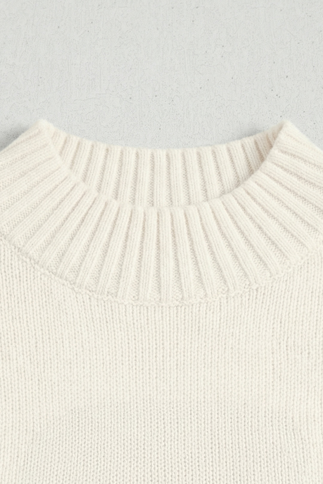 White Valentine Heart Graphic Cropped Short Sleeve Sweater