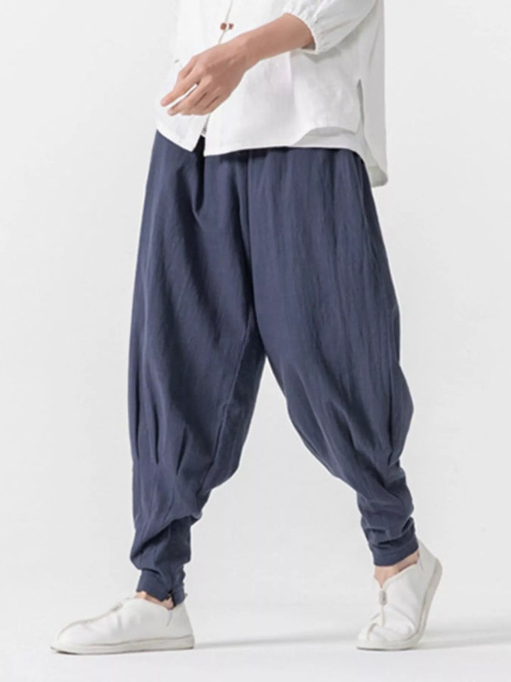 Men's Plus Size Loose Fit Harem Pants