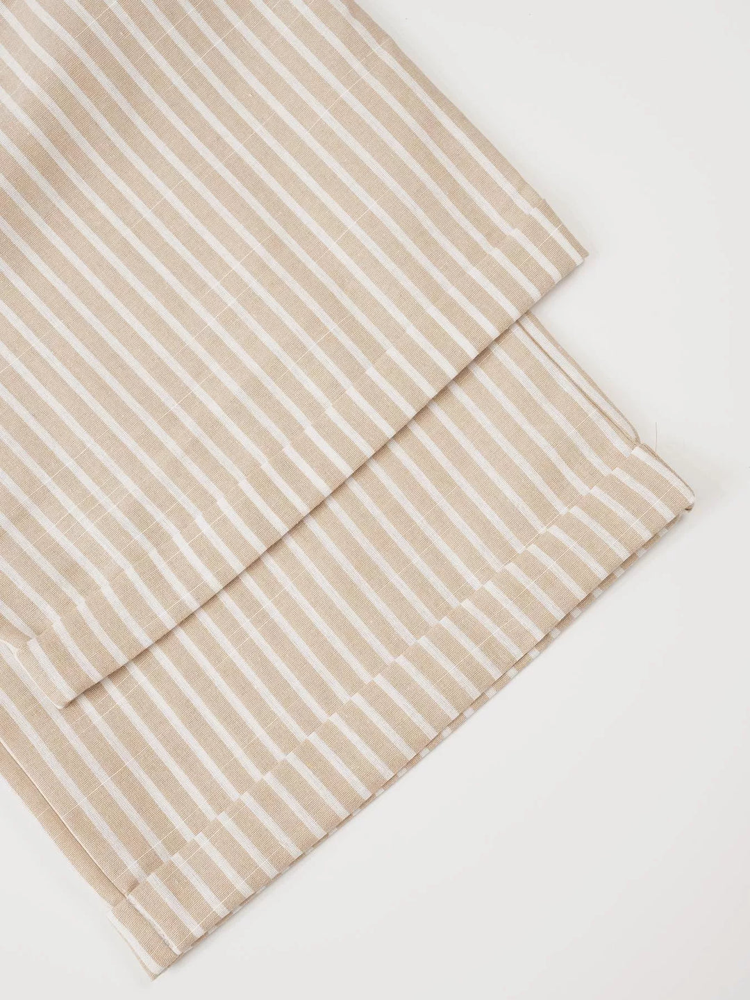 Striped High-Waisted Wide Leg Pants