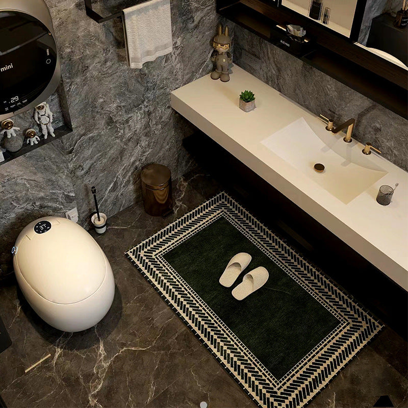 Absorbent Non-slip Floor Mat For The Bathroom Or Shower Entrance