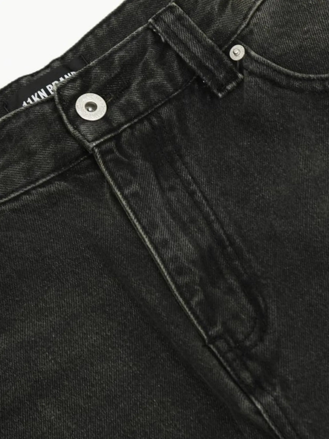 Men's Washed Wide-Leg Baggy Jeans