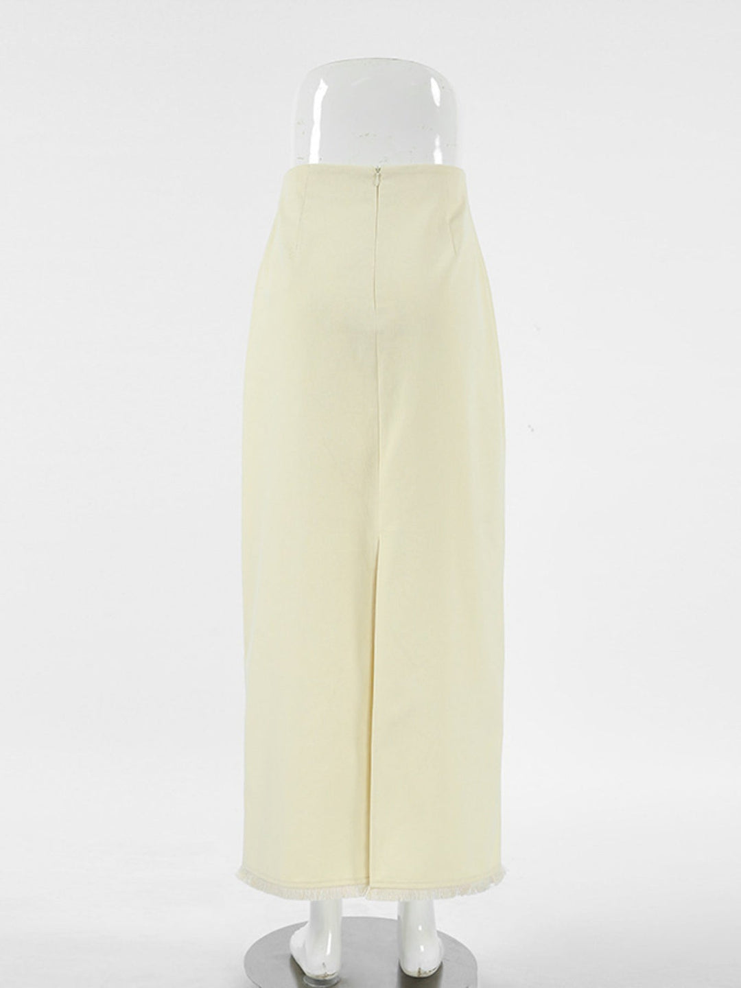 Slit Midi Skirt