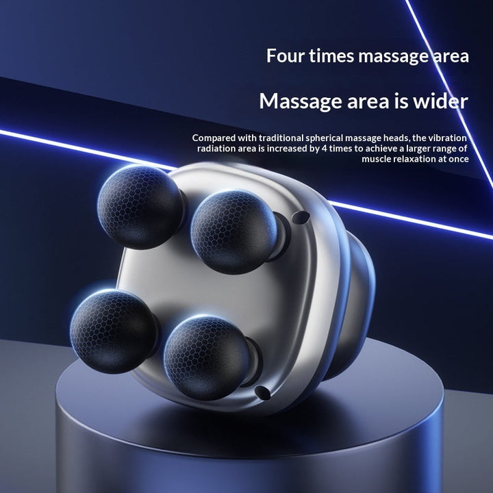 Powerful Quad Fascia Gun Electric Massager
