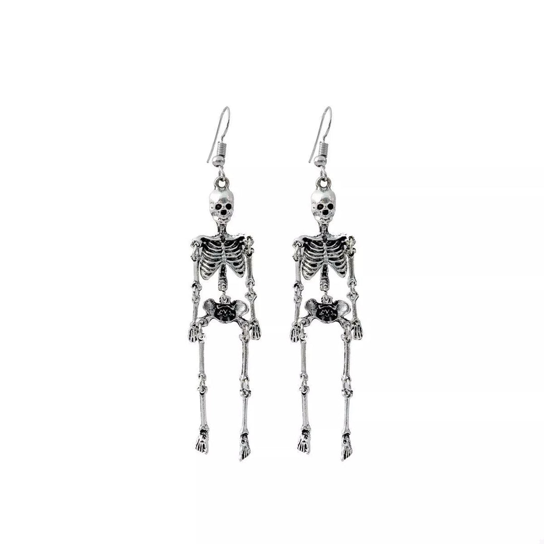 Halloween Skeleton Dangle Earrings