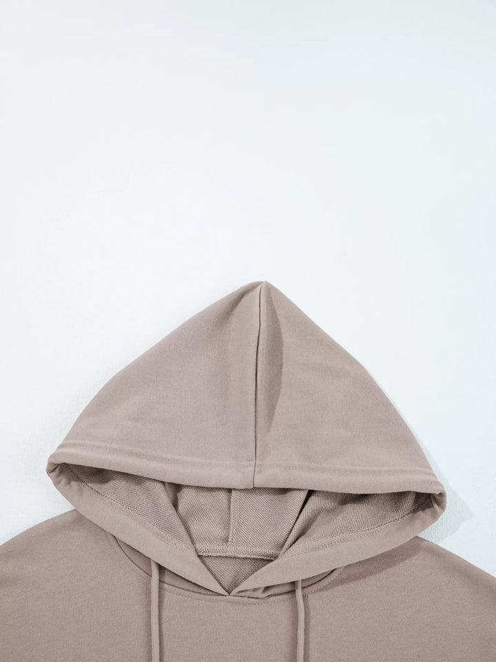 Colorblock Patchwork Baggy Hoodie