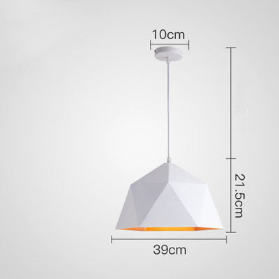 Colorful Geometric Creative Small Hanging Lamps