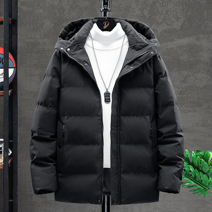 Plus-size Down Puffer Jacket With Extra Padding For Maximum Warmth