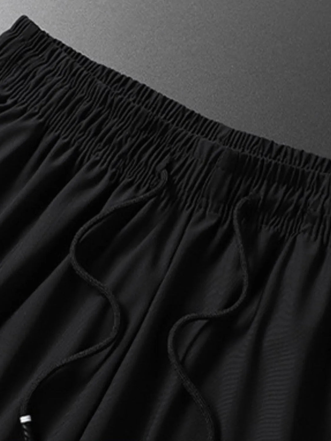Men's Plus Size Drawstring Pants with Pockets