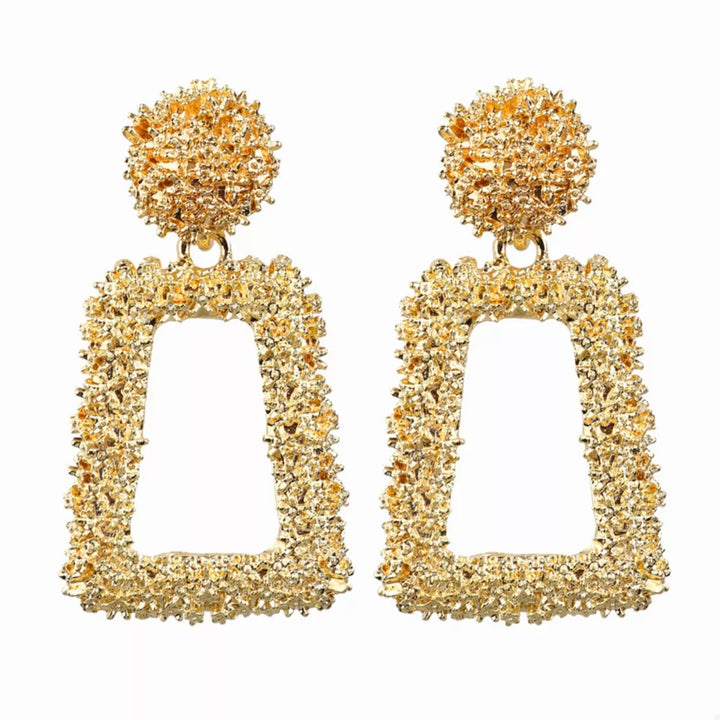 Geometric Dangle Earrings