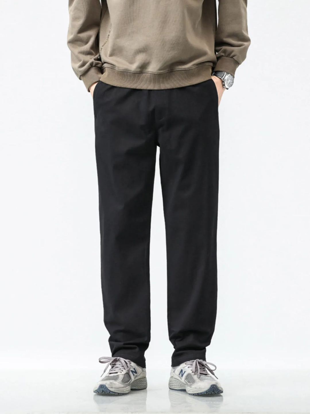 Men's Plus Size Relaxed Fit Casual Pants