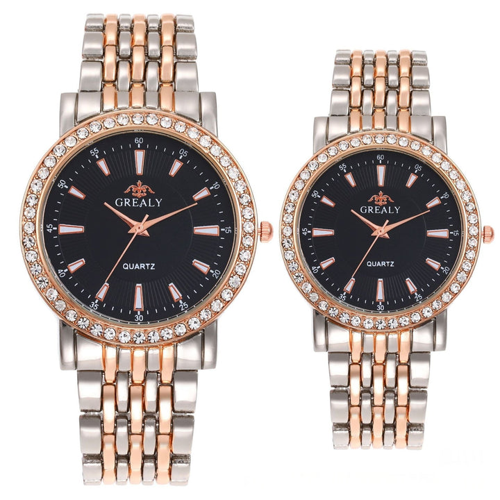 Mens And Womens Quartz Dress Couple Watches Business Gift