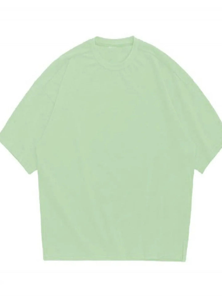 Men's Plus Size Round Neck Half Sleeve T-Shirt
