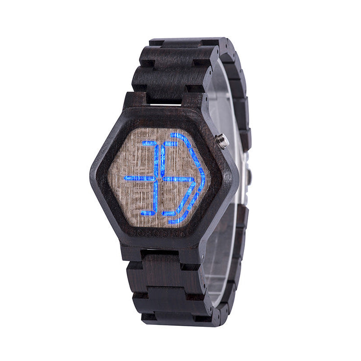 New BOBO BIRD Mens Wooden Watch