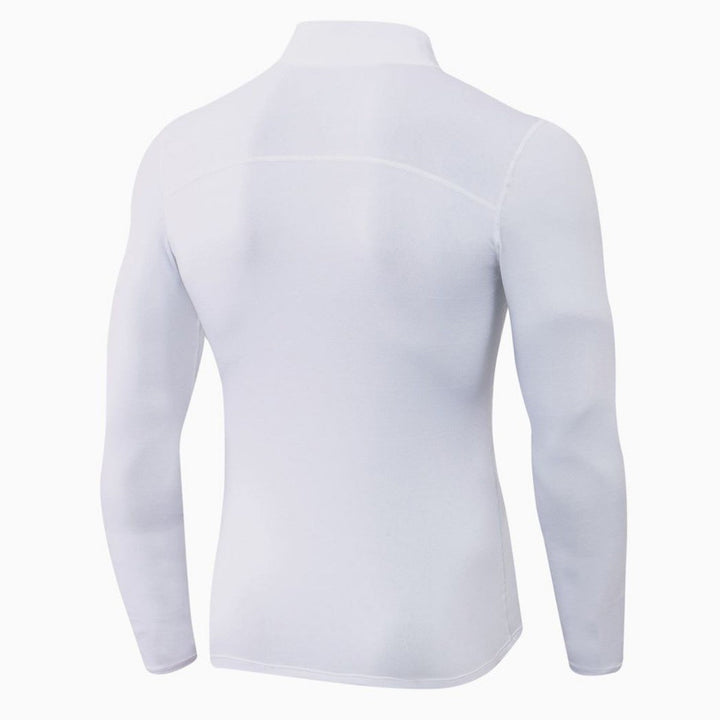 Mens Zip-up Lightweight Stand-collar Long-sleeve