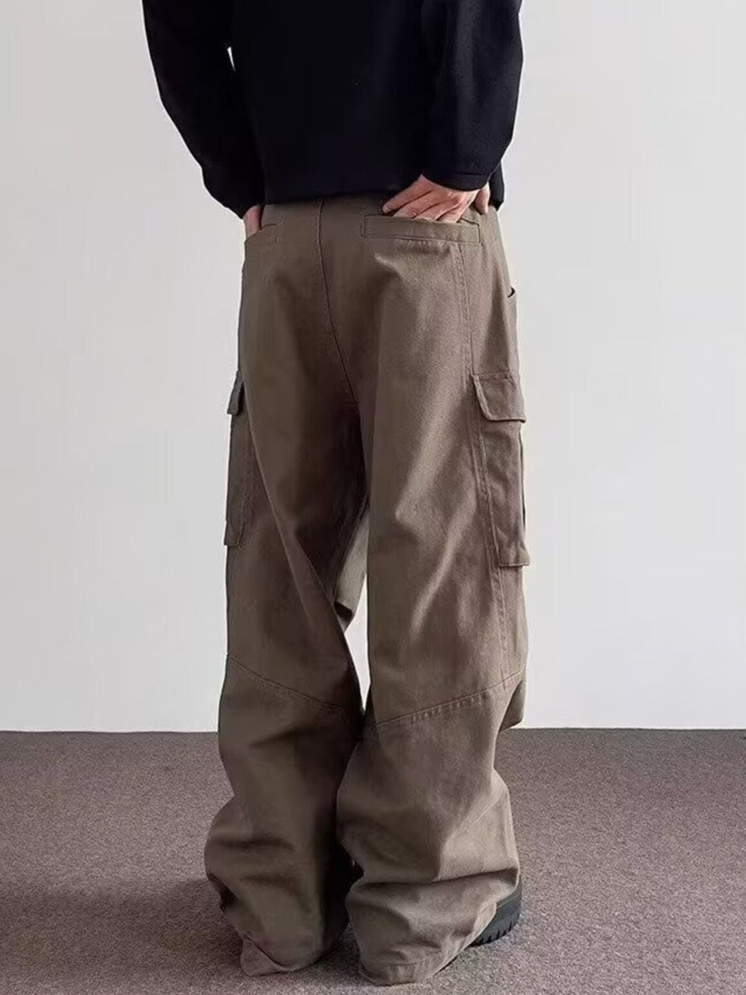 Men's Full Size Loose Fit Cargo Pants Plus Size