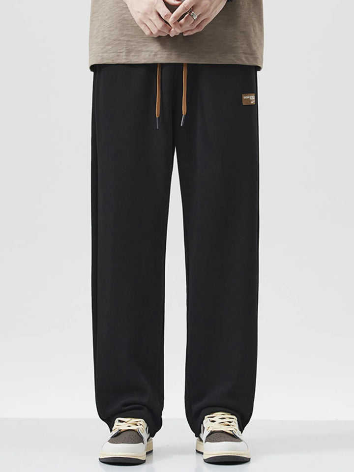 Men's Full Size Drawstring Wide Leg Pants Plus Size