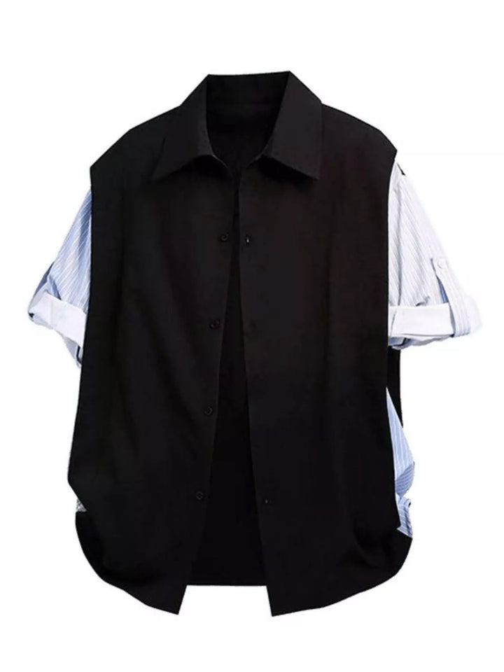 Men's Button Up Short Sleeve Shirt