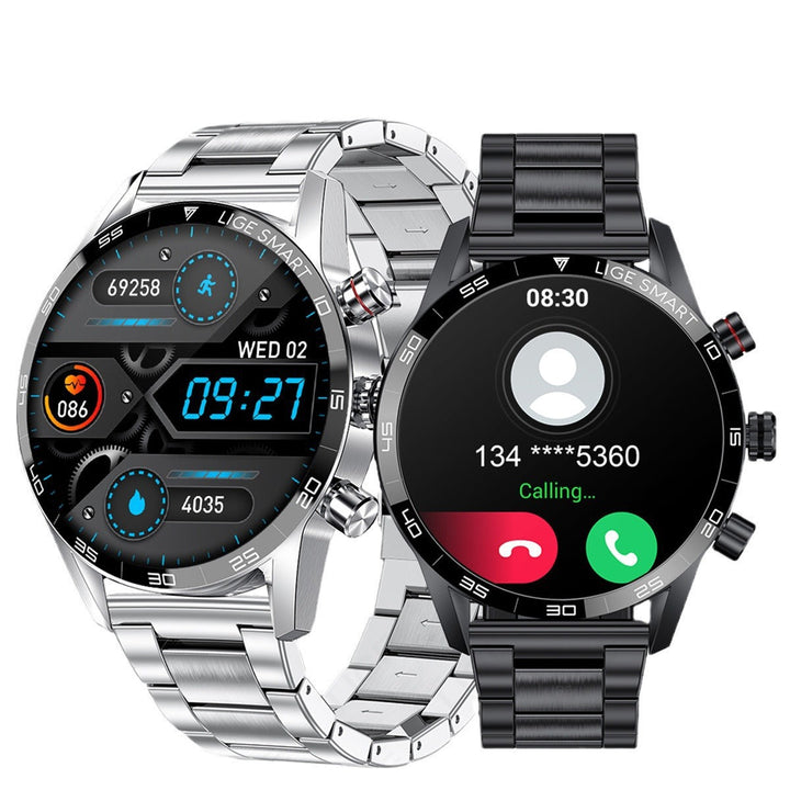 Multifunctional Bluetooth Smartwatch For Men With Blood Pressure And Heart Rate Monitoring