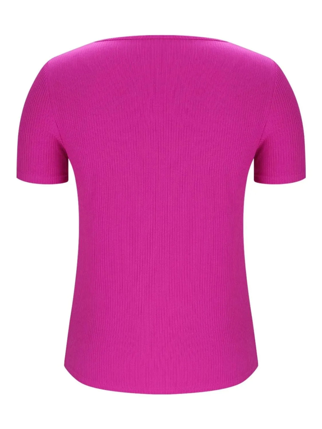 Solid V-Neck Short Sleeve T-Shirt