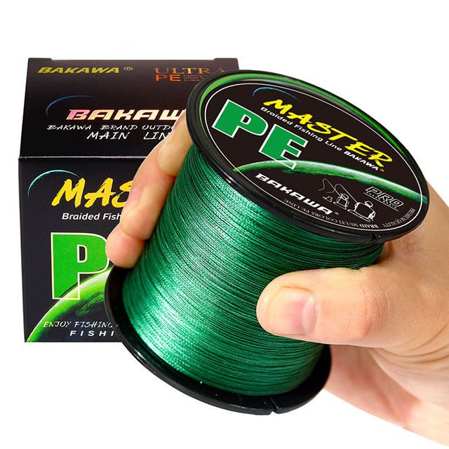 PE4 Braided 300m Fishing Line For Lure Casting And Long-distance Casting