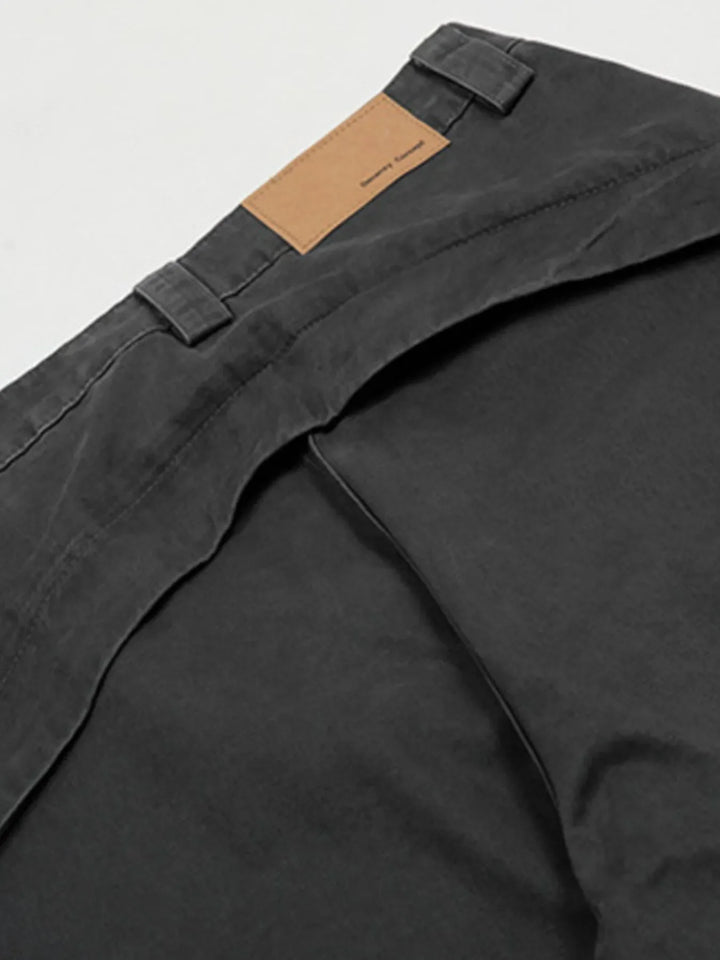 Men's Oversized Wide Leg Jeans with Multiple Pockets