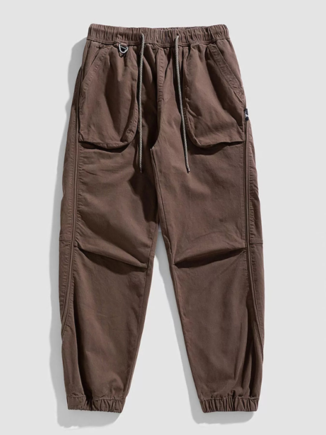 Men's Plus Size Drawstring Wide Leg Pants