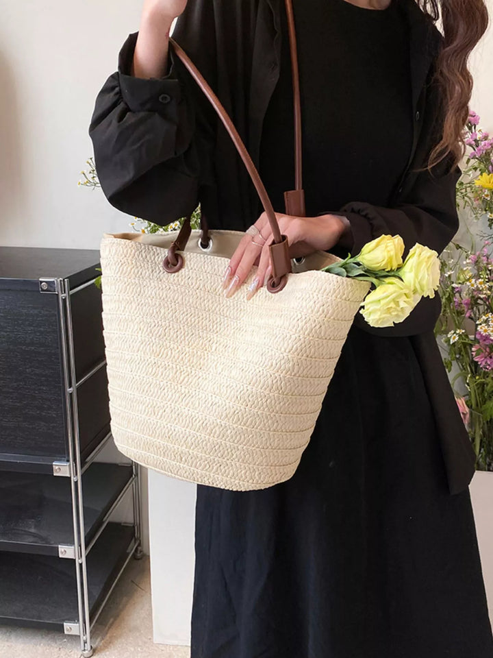 Straw Woven Shoulder Bag